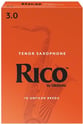 Rico Tenor Saxophone Reeds #1.5 Pack of 3 reeds
